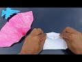 How to make butterfly paper plane let's see #paper #papercraft #short
