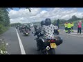 You will never see this sight again 😱 WATCH Hairy Biker Si King 25,000 bikes 25km long #daveday