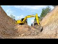 new komatsu excavator || Big Komatsu And Truck