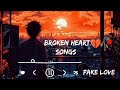 Broken heart Song|💔🥀Sad Lofi songs😢💔|Alone Night|Feeling music|heart touching|VeryEmotional lofi