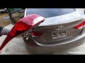 HOW TO REMOVE AND REPLACE OUTER TAIL LIGHT ON HYUNDAI ELANTRA