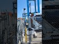 New Maersk APM Los Angeles Long Beach port New Automated cranes