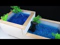 Como Hacer un MINI Estanque Casero o Fuente de Agua Casera