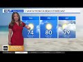 Alex Biston's Morning Weather (July 4)