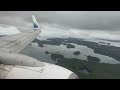 [4K] – Smooth Yakutat Landing – Alaska Airlines – Boeing 737-700 – YAK – N622AS – SCS 1190