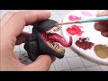 How to make VENOM clay sculpture from Marvel´s Spiderman 2 | Sculpting Venom tutorial || DibujAme Un