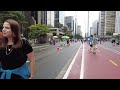 🇧🇷 Walking AVENIDA PAULISTA no Domingo | SÃO PAULO, BRAZIL【 4K 】