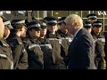 Police Trainee Falls Ill During British PM Boris Johnson Speech