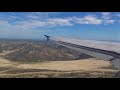 AMAZING! United A320 Takeoff over ocean from Cabo San Lucas SJD