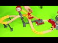 Wooden Train City for Kids