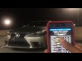 2014-2016 Lexus IS350 GhoztLighting BlueGhozt custom DRL flowing neopixel