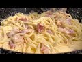 My husband's favorite recipe! Perfect pasta carbonara recipe