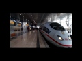 Deutsche Bahn Inter-City Express (ICE) High Speed Train in HD