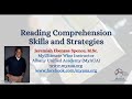 Reading Comprehension Skills and Strategies