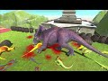 ROBOT Triceratops of Evolution VS All Dinosaurs GODZILLA Evolved Spiderman T-Rex vs Godzilla ARBS