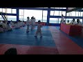 Eric 4 años y 1 mes, exámen para cinta amarilla pomsae 1 taekwondo.