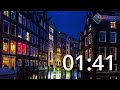 【 20 Minutes 】Night in Amsterdam 🌙 Relaxing Jazz Music + Countdown Timer