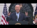 WATCH: Biden speaks at 4th of July barbecue for military service members and families