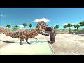 Allosaurus Paleo-Accurate vs ALL UNITS ARBS Animal Revolt Battle Simulator