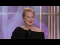 Golden Globes 2010 Meryl Streep Best Actress Motion Picture Comedy
