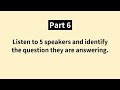 A1 Listening Test | English Listening Test