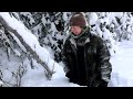 50 Below, We Still Go! | Felling Frozen Trees + Snowshoe Hare Pot Pie