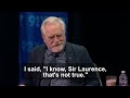 Brian Cox Shares A Wonderful Story About Working With Laurence Olivier