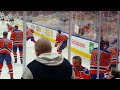 Oilers Warm Up 2017 Playoffs