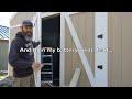 Building Large Custom Shop Doors | Accessory Bldg. Ep11 | ShabinLife