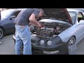 Must See! Gasket blows up in Integra and the kid decides to change it on the spot!