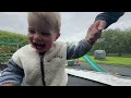 Adorable Baby Boy And Puppy Love The Trampoline! (Cutest Ever!!)