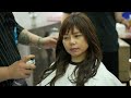 Ten years younger。The hair stylist's skilful hand-woven feather technique hair extensions