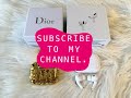 Apple Airpods Pro 2 (2nd Gen) + Christian Dior Gold-Finish Brass with Oblique Motif Case Unboxing