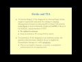 Stroke and TIA - CRASH! Medical Review Series