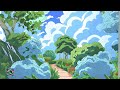 Chill Anime Garden Walk with relaxing nature sounds  #relaxing #relax #anime