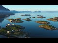 FLYING OVER NORWAY 4K UHD - Relaxing Music Along With Beautiful Nature Videos - 4K UHD TV