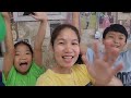 Balloon Game😂tagalog funny video | Koryanang Pilipina