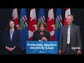 Alberta Premier Danielle Smith discusses bill to address electricity prices – April 22, 2024