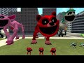 ALL CATNAPS AND DOGDAYS VS ALL SMILING CRITTERS MONSTERS In Garry's Mod!