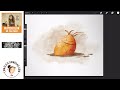 PROCREATE WATERCOLOR BRUSHES | drawing tutorial