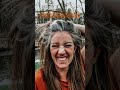 Going Gray Cold Turkey at 34: Amanda's Fun & inspiring Silver Hair Transition Story #shorts
