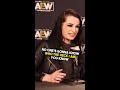 Saraya On Going By Her REAL NAME and Not Being Paige Anymore - AEW FULL GEAR