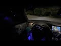 Genesis coupe 3.8 POV night drive