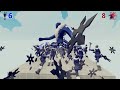 100x ICE ARMY + 3x GIANT vs 3x EVERY GOD   Totally Accurate Battle Simulator TABS