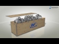 Structure and function of the crankshaft (3D animation) - Motorservice Group - BF Crankshaft