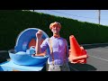 Blippi Explores In The Blippi-Mobile! | Vehicles for Kids | Educational Videos for Kids