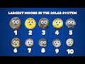Some Moons In Our Solar System Are BIGGER Than Planets! | Solar System Moons Size Comparison | KLT
