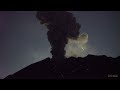 Eruption of Sakurajima　桜島爆発