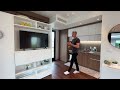 Bigger than Expected! Inside a 320 square foot PREFAB HOME with Robotic furniture!!