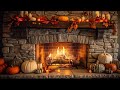 Crackling Fireplace Ambience Sounds | Fireplace Burning | 11 Hours